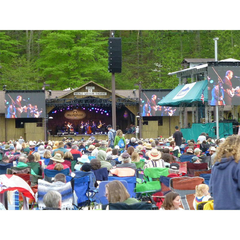 Music festival in USA