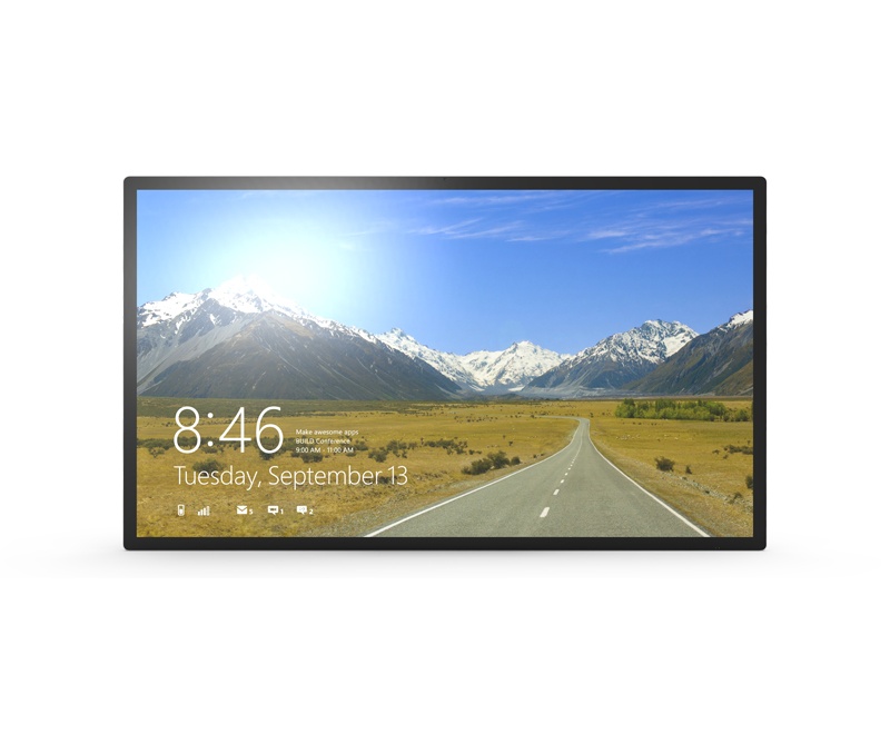 Wall mounted advertising machine