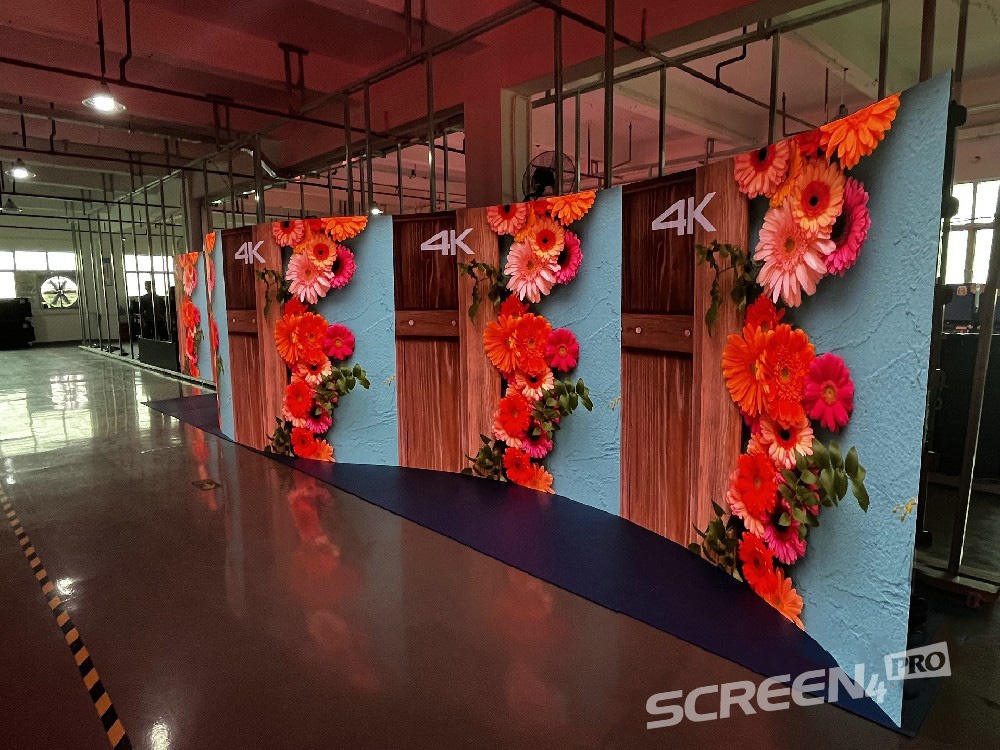 MS series 2.6 curvable panel, support 0°, ±5°, ±10° splicing